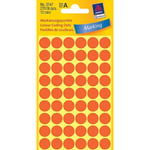Afbeelding van Avery Zweckform 3147 markeringspunten | 12 mm | lichtrood | 270 etiketten | AVE3147