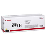 Afbeelding van Canon 055 H toner cartridge geel hoge capaciteit (origineel) | CAN3017C002