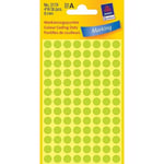 Afbeelding van Avery Zweckform 3179 markeringspunten | 8 mm | lichtgroen | 416 etiketten | AVE3179