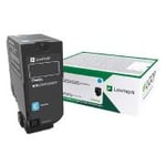 Afbeelding van Lexmark 73B20C0 toner cartridge cyaan (origineel) | LEX73B20C0
