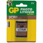 Afbeelding van GP lithium batterij 2CR5 | 1 stuk | GPGP2CR5