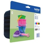Afbeelding van Brother LC-221 multipack 4 kleuren (BK/C/M/Y) | BRB-LC221VALBP