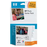 Afbeelding van HP 57 foto starter pack incl. 60 vel fotopapier (origineel) | HPQ7942AE