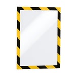 Afbeelding van Durable Duraframe informatiekader | A4 | zelfklevend | zwart/geel | 2 stuks | DUR4944130