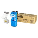 Afbeelding van Kyocera TK-820C toner cartridge cyaan (origineel) | KYOTK820C