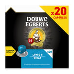 Afbeelding van Douwe Egberts Lungo Decaf koffiecups | 20 stuks | DOU4060347