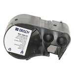 Afbeelding van Brady M5C-1000-427 gelamineerde vinyl labels zwart op wit/transparant | 25,4 mm x 7,62 m (origineel) | BRAM5C-1000-427