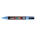 Afbeelding van POSCA PC-5M verfmarker | lichtblauw | ronde punt | 1,8 - 2,5 mm | POSPC5MBC