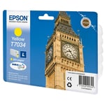 Afbeelding van Epson T7034 inktcartridge geel (origineel) | EPST70344010