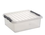 Afbeelding van Sunware Q-line opbergdoos | transparant | 25 liter | SUN78900609