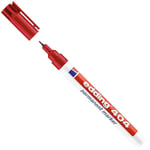 Afbeelding van Edding 404 permanent marker | rood | ronde punt | 0,75 mm | EDD4-404002