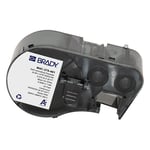 Afbeelding van Brady M4C-375-461 gelamineerde polyester labels zwart op wit | 9,53 mm x 7,62 m (origineel) | BRAM4C-375-461