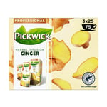 Afbeelding van Pickwick Professional Ginger thee | 3 x 25 stuks | PIC4059389