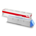 Afbeelding van OKI 45536555 toner cartridge cyaan (origineel) | OKI45536555