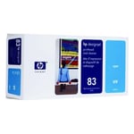 Afbeelding van HP C4961A nr. 83 UV printkop cyaan / printkopreiniger (origineel) | HPC4961A