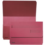 Afbeelding van Esselte pocket-file dossiermap | karton | rood | 25 stuks | ESS15842