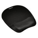 Afbeelding van Fellowes Memoryfoam muismat | met polssteun | memory foam | zwart | FEL9176501