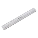 Afbeelding van Westcott 525430 snijliniaal | metaal & staal | grijs | 30 cm | WES525430