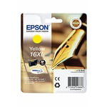 Afbeelding van Epson T1634 nr. 16XL inktcartridge geel hoge capaciteit (origineel) | EPST1634