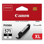 Afbeelding van Canon CLI-571BK XL inktcartridge zwart hoge capaciteit (origineel) | CANCLI-571BKXL
