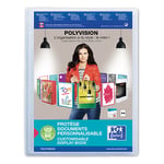 Afbeelding van Oxford 100205903 Polyvision showalbum flexibel | A4 | kunststof | transparant | 60 hoezen | OXF100205903