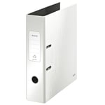 Afbeelding van Leitz 180 WOW ordner | A4 | karton | wit metallic | 80 mm | LEI10050001