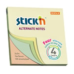 Afbeelding van Stick'n memoblok | 76 x 76 mm | pastel | 100 vel | STI21821