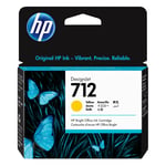 Afbeelding van HP 3ED69A  nr. 712 inktcartridge geel (origineel) | HP3ED69A