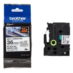 Afbeelding van Brother TZe-SL261 zelflaminerend tape zwart op wit 36 mm (origineel) | BROTZE-SL261