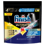 Afbeelding van Finish Powerball Ultimate All-in-1 vaatwastabletten | Lemon | 30 tabs | QC-FI-01063