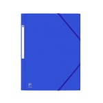 Afbeelding van Oxford 400126439 elastomap | A4 | karton | blauw | 10 stuks | OXF400126439