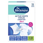 Afbeelding van Dr. Beckmann Witte Was Doekjes Active White | 15 stuks | QC-DR-05216
