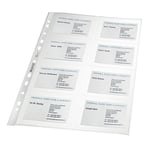 Afbeelding van Leitz Premium showtas visitekaartjes | A4 | 10 stuks | LEI47583003