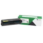 Afbeelding van Lexmark C332HY0 toner cartridge geel hoge capaciteit (origineel) | LEXC332HY0