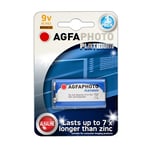 Afbeelding van Agfaphoto batterij 9V | E-Block | MN600 | 6LR61 | AGF110-802596