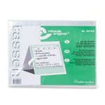 Afbeelding van Rillstab 94160 tafelflipover insteekhoezen | A4 liggend | 4-gaats | 10 stuks | RIL94160