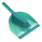 Afbeelding van Leifheit stoffer en blik | classic | mintgroen | QC-LEI-1035-456