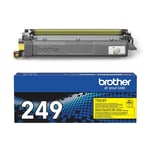 Afbeelding van Brother TN-249Y toner cartridge geel extra hoge capaciteit (origineel) | BROTN-249Y