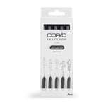 Afbeelding van Copic Multiliner finelinerset | zwart | 0,05 - 0,8 mm | 5 stuks | COP22075635