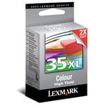 Afbeelding van Lexmark 18C0035 nr. 35 inktcartridge kleur hoge capaciteit (origineel) | LEX18C0035