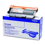 Afbeelding van Brother TN-2220 toner cartridge zwart hoge capaciteit (origineel) | BRTN-2220