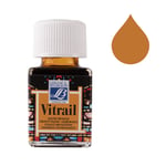 Afbeelding van Lefranc Bourgeois Vitrail glas & porseleinverf 231 | yellow orange | 50 ml | LEF210236