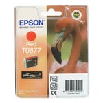Afbeelding van Epson T0877 inktcartridge rood (origineel) | EPSTT087740