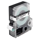 Afbeelding van Epson LC-5WBW9 extra klevende tape zwart op wit 18 mm origineel | EPSLC-5WBW918