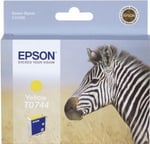 Afbeelding van Epson T0744 inktcartridge geel (origineel) | EPST0744