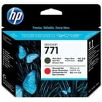 Afbeelding van HP CE017A nr. 771 printkop mat zwart / chromatic red (origineel) | HPCE017A