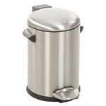 Afbeelding van EKO Belle Deluxe pedaalemmer | metaal | mat RVS | 5 liter | EKO31667550