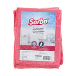 Afbeelding van Sorbo Professionele Microvezeldoek | Rood | 5 stuks | SO430NA0182