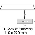 Afbeelding van Raadhuis dienstenvelop  | zelfklevend | EA5/6 | 110x220mm | 200 stuks | RD-402530-200