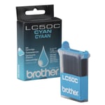 Afbeelding van Brother LC-50C inktcartridge cyaan (origineel) | BROLC-50C